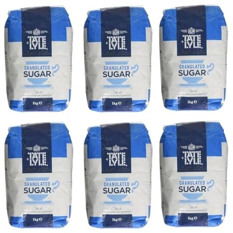 Tate & Lyle Granulated Sugar 1 kg - Pack of 6 Cover