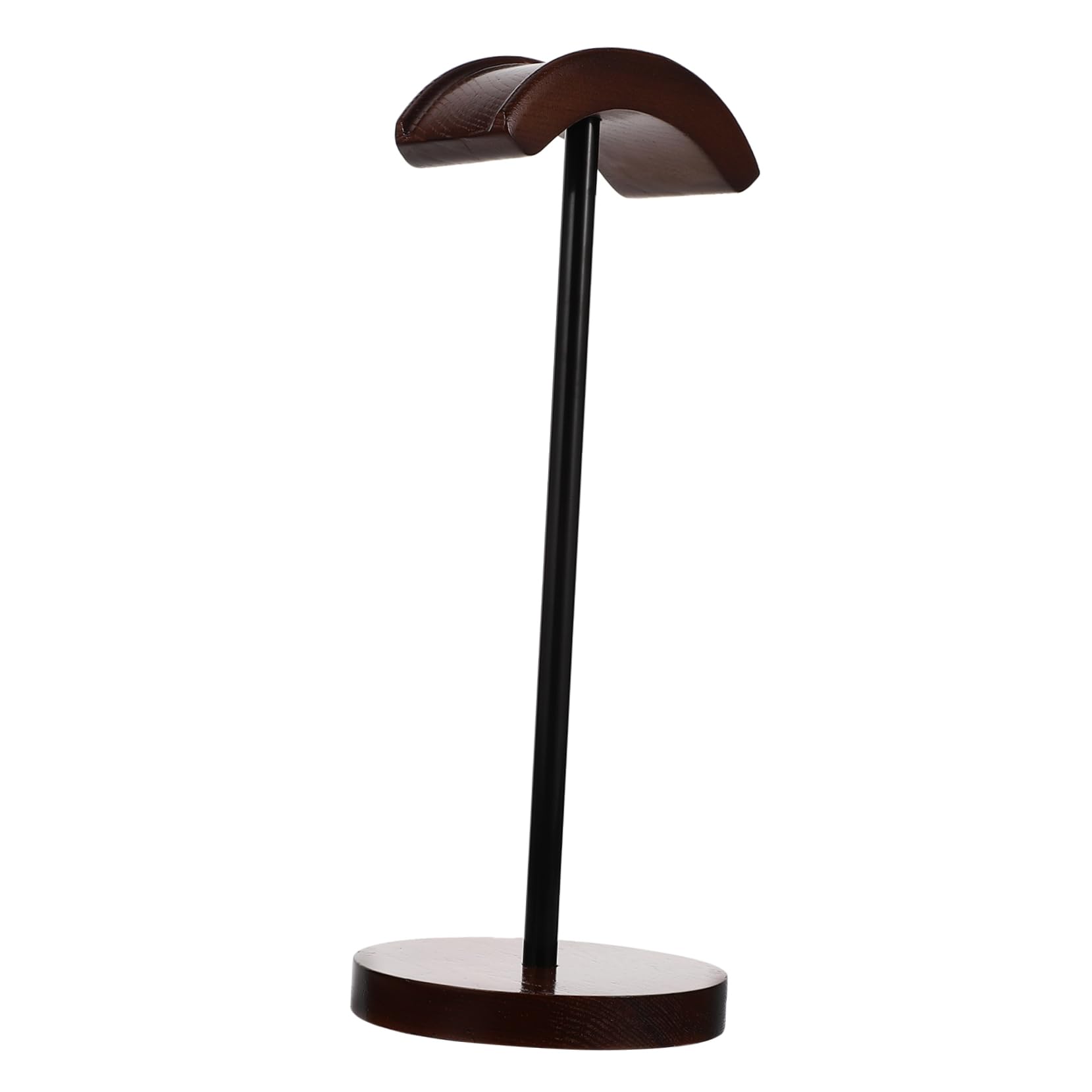 Holibanna supporto per cuffie in legno massello stand cuffie scrivania cuffia porta Staffa per supporto da tavolo per Stand auricolare di legno Coffee