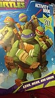 Nickelodeon Teenage Mutant Ninja Turtles Activity Book With Over 30 Stickers, Lean, Mean, & Green 162191643X Book Cover