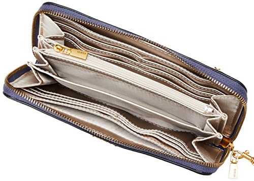 Guess Enisa Large Zip Around Wallet Blue Moon One Size #TOP4