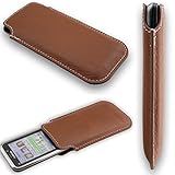 Lieferumfang: caseroxx Tasche für das C5-00 in braun in Klarsichtverpackung