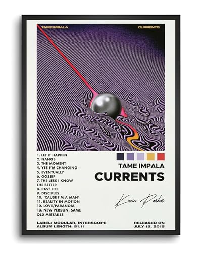 Vyopix Tame Impala - Currents Music Album Cover, Wall Decoration