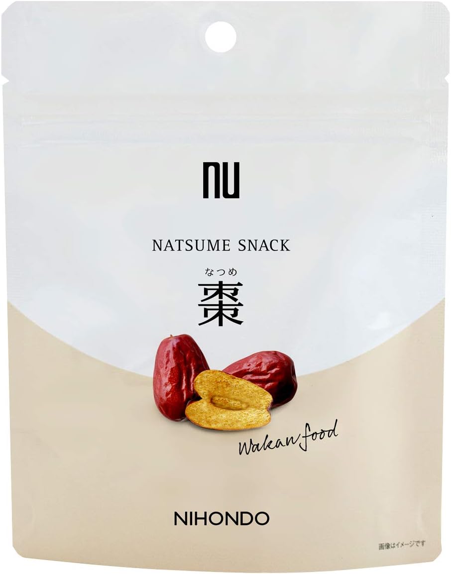 Natsume Snacks, 0.7 oz (20 g) x 3 Bag Set, Non-fried, Dried Fruit, Yakuhondou