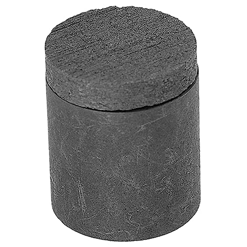 HEALEEP Refining Crucible Graphite Laboratory Crucible Small Cover 30x30mm Size