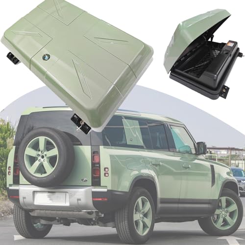 YHELI Grasmere Green Fit Defender 90 110 130 Exterior Side Mounted Gear Box Carrier 2020 2021 2022 2023 2024