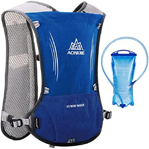 Azarxis Hydration Backpack 5L Running Vest Pack Runner Rucksack Lightweight for Men Women Youth Outdoor Cycling Trail Race Marathon Hiking Climbing Jogging