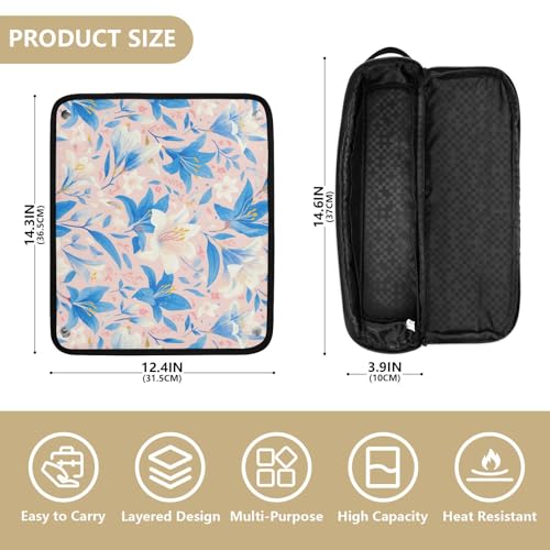 Bolsa de viaje 2 en 1 para plancha y rizador resistente al calor miniatura 4