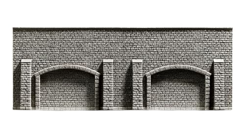 Mur d'arcades Noch 58058 gris pour habiller vos reliefs et masquer le bois