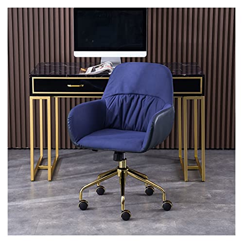 Chaise de bureau PC pivotante LWX avec support lombaire réglable en hauteur couleur E