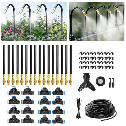 Kit d'irrigation goutte à goutte 30m automatique pour jardin et serre