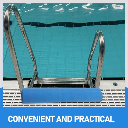 Alfombrilla antideslizante para escalera de piscina, 2 piezas miniatura 5