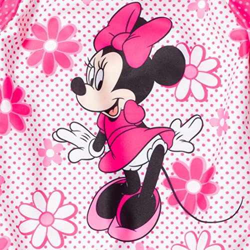 Disney Minnie Mouse Girls One Piece Bathing Suit Toddler to Big Kid2