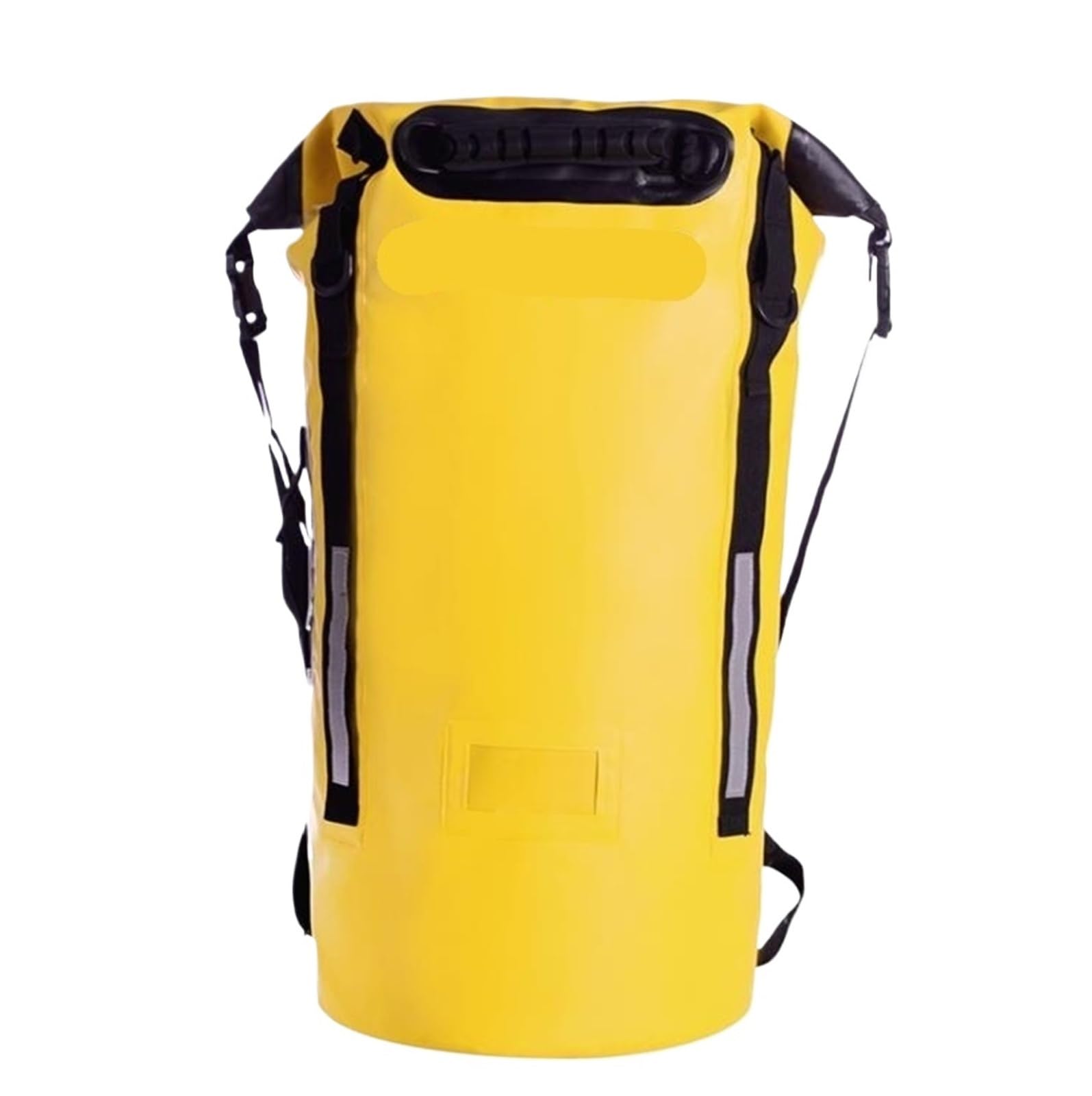 Bolsa Impermeable for natación de 40 l, Bolsa Seca Profesional for Acampar al Aire Libre, Mochila Trekking para Kayak, Senderismo, Rafting(Yellow)