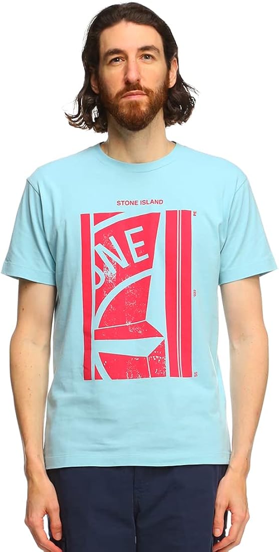 StoneIsland ストーンアイランド ブラック ロゴ Tシャツ