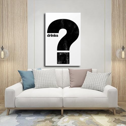 Impression sur toile moderne minimaliste tableau cocktail 40x60 - 5