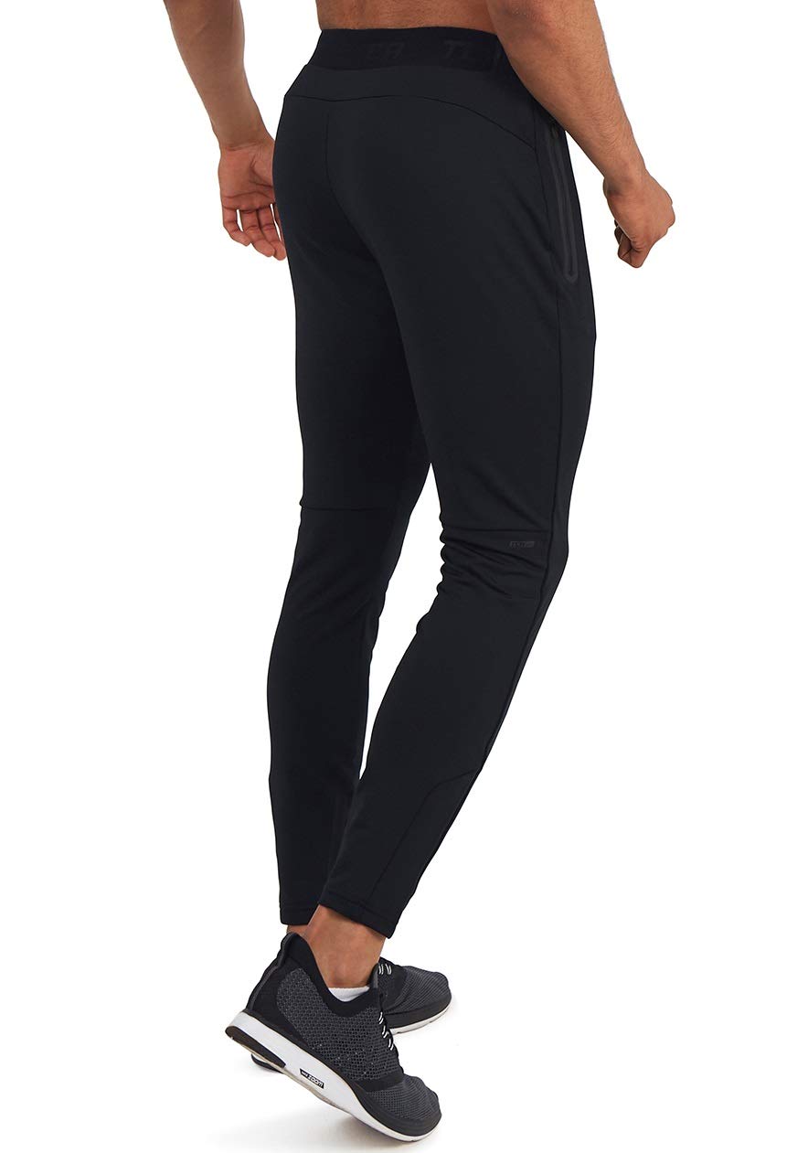 TCA Uomo Rapid Pantaloni Tuta da Corsa con Tasche a Zip - Pantalone Sportivo Leggero