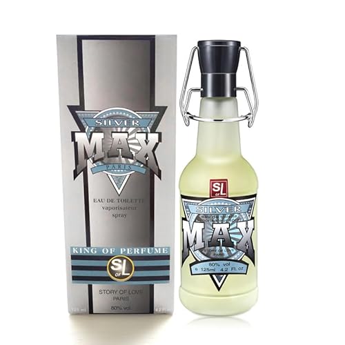 4.2 Fluid Ounces Of SILVER EAU De Men'S Fragrance