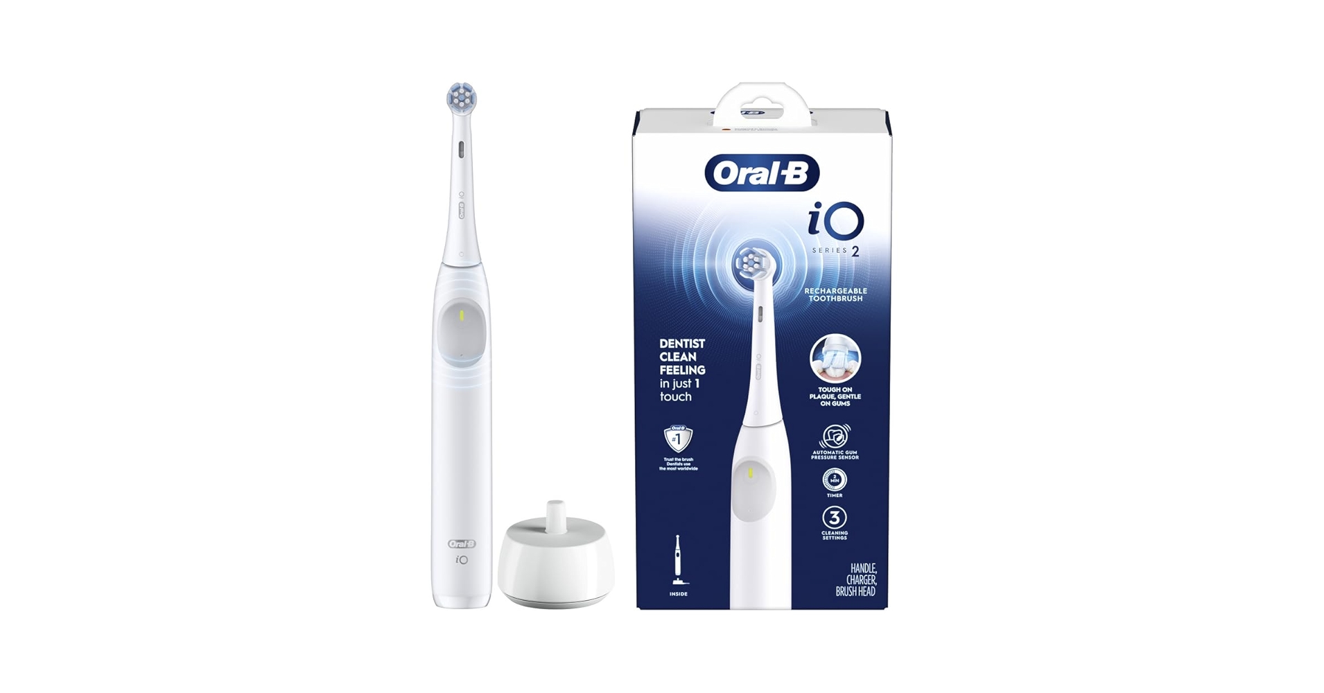 Amazon.com: Oral-B iO Series 2 Rechargeable Electric Powered