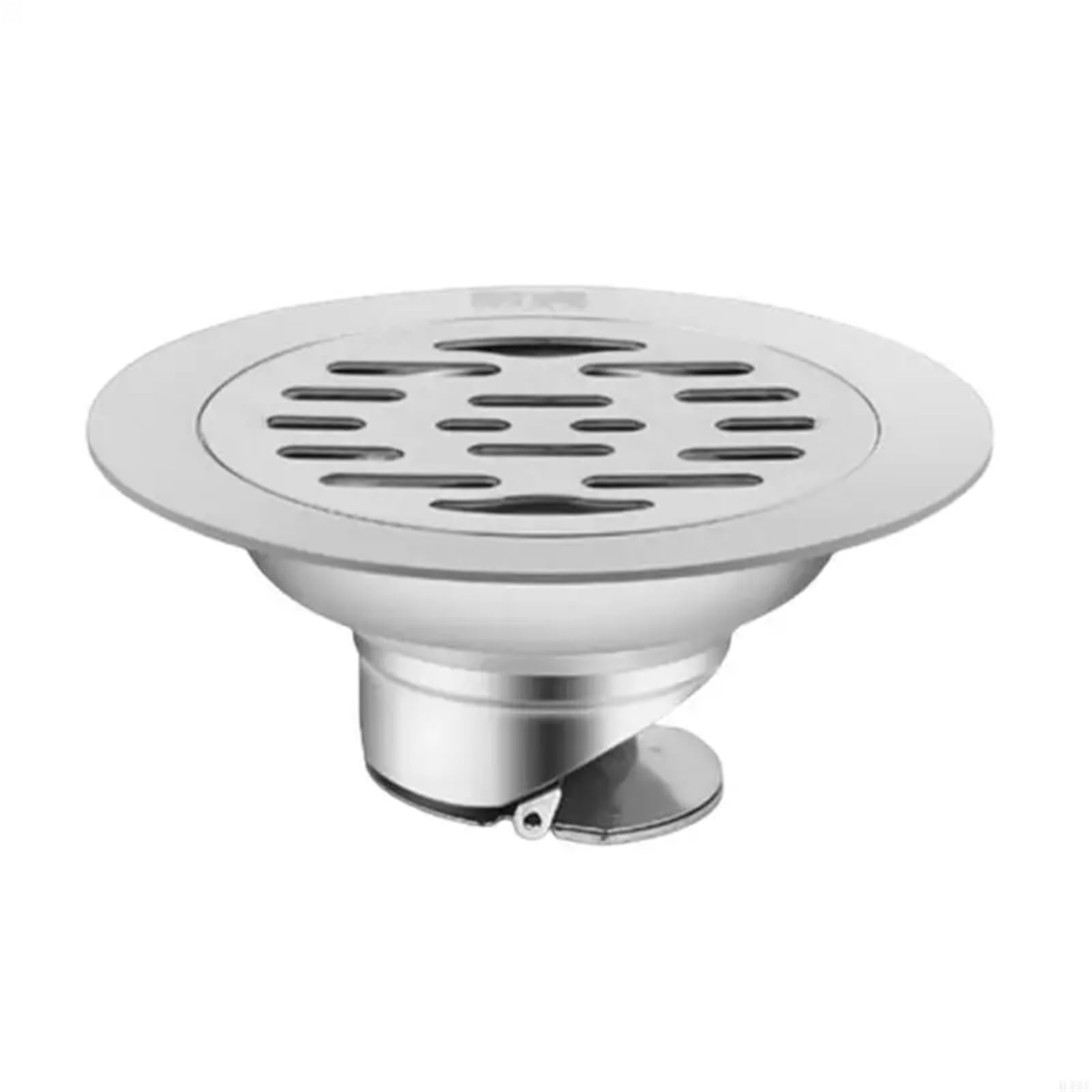 2pcs Round Shower Floor Drain Stainless Steels Strainer Antiodor Drainer(Single use)