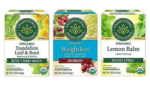 Traditional Medicinals Organic Tea Variety Pack Female Support, 16 Count (Pack of 3) - 48 Tea Bags Total