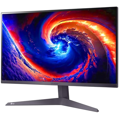 Image of LG 27 inch FHD (1920 x 1080) Ultragear Monitor, 180Hz, 1ms MBR, HDR10, AMD FreeSync, Enhanced Gaming GUI, HDMI, DisplayPort, 3-Side Virtually Borderless Design, Wall Mountable, Tilt Adjustable, Black