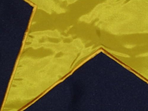 Miniatura 6 de Premium 3x5 Embroidered Sewn Burnet's 1st Synthetic Cotton 3'x5' 3 Clips