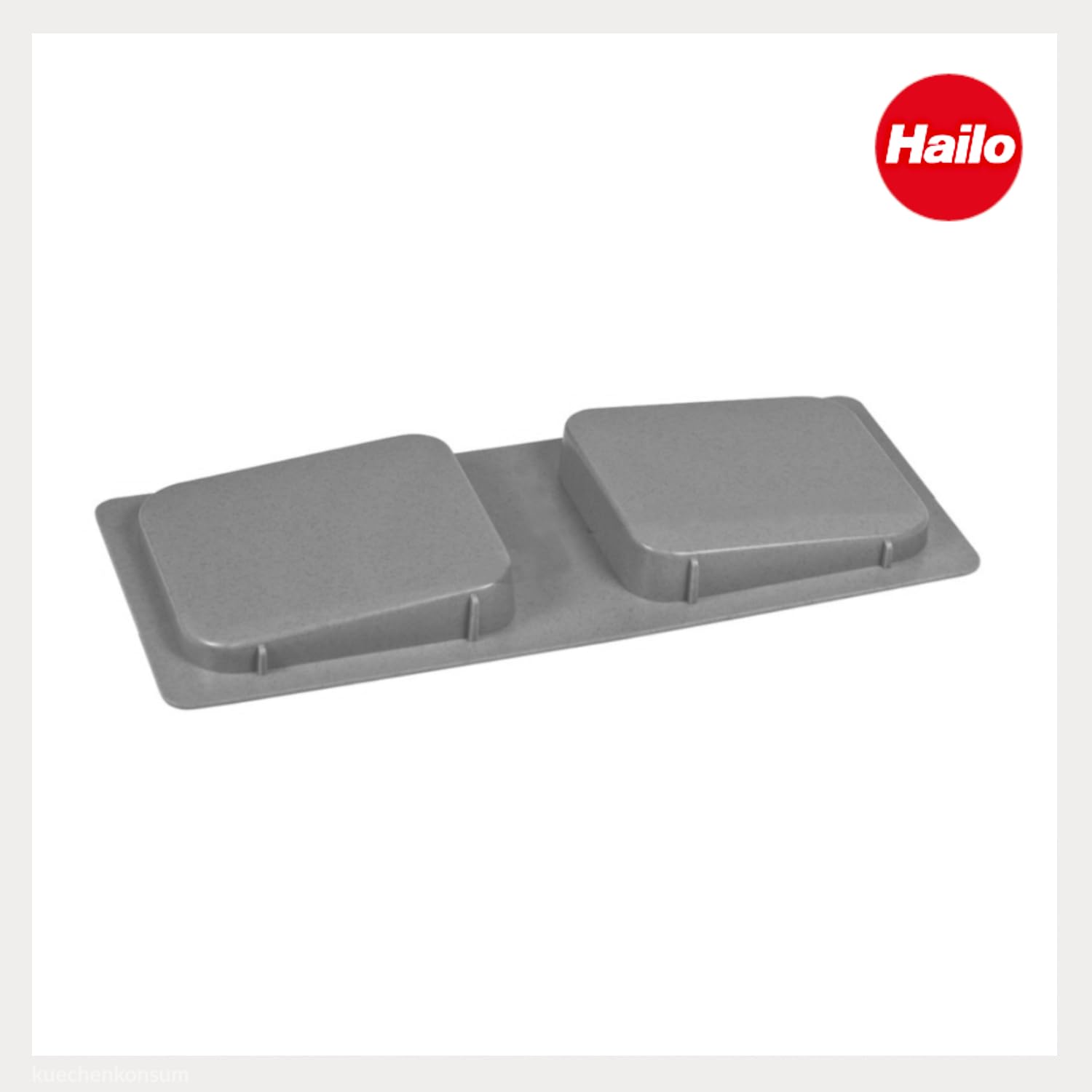 Hailo Ersatzdeckel Für Einbau-Abfallsammler - Passend Für Raumspar Tandem & Rondo | 340x463x63 Mm | Matt Schwarz
