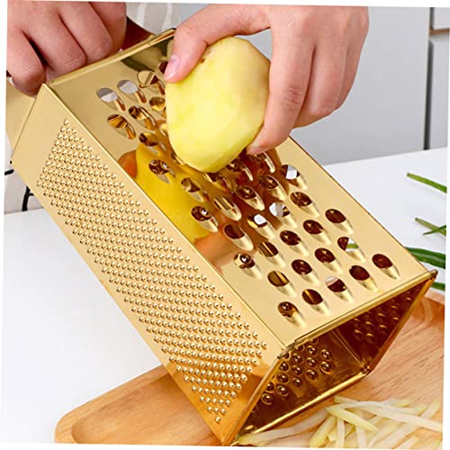 Rallador de queso y vegetales multiusos acero inoxidable miniatura 4