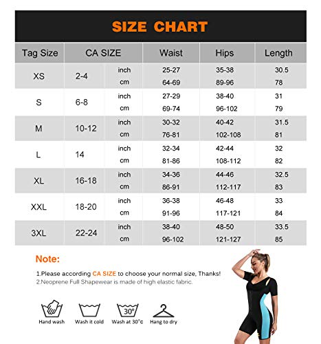 Women-Neoprene-Sauna-Sweat-Suit-Full-Body-Shaper-Workout-Weight-Loss-Bodysuit-Slimming-Shapewear