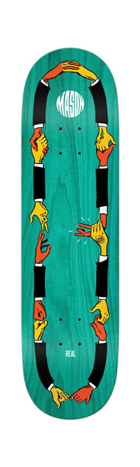 Real Skateboards Mason Silva Shakes Skateboard Deck - 8.38