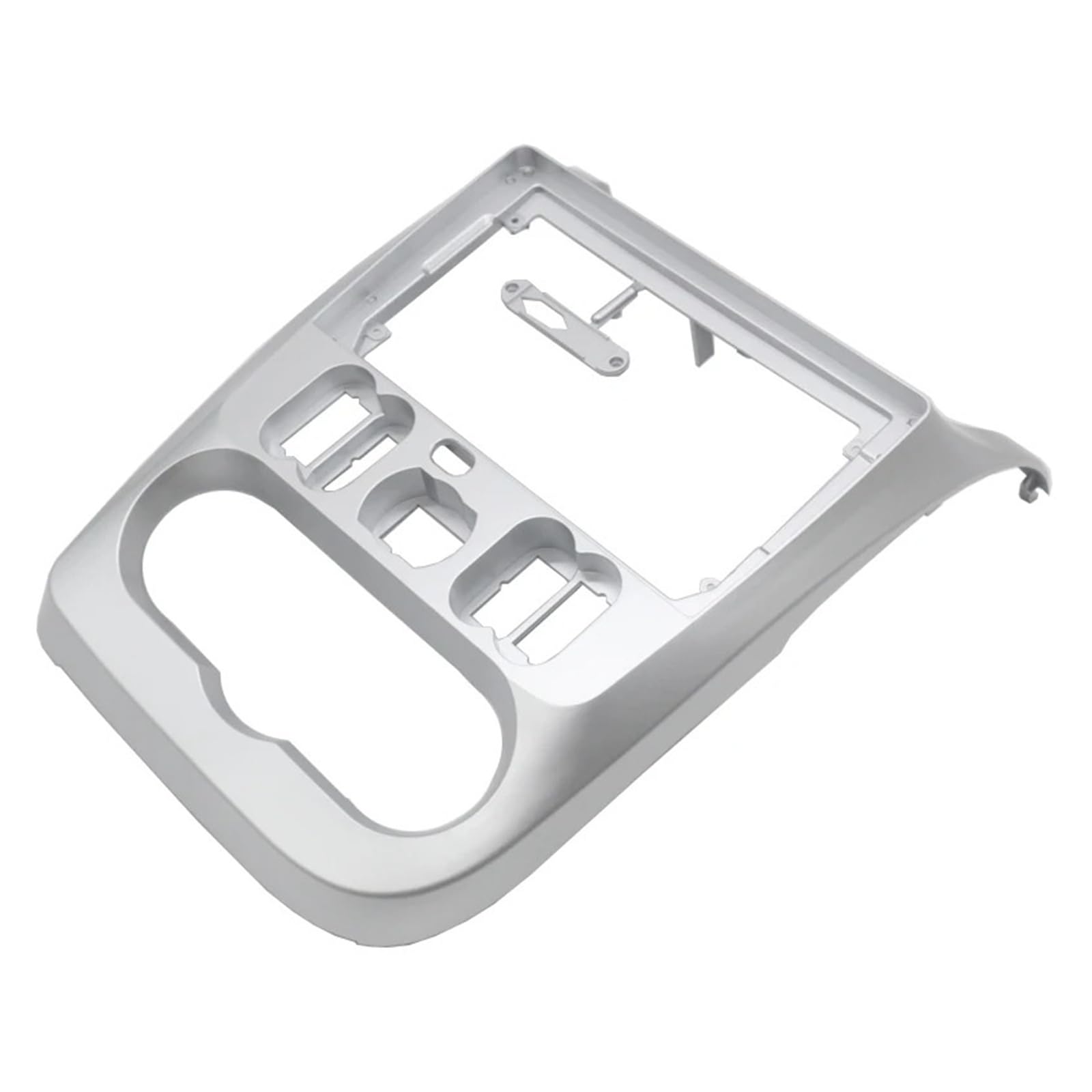 Fascia Marco para Dacia para Duster 2010 2011 2012 2013 2 DIN Car Radio Fascia Adaptador Doble Marco CD Panel Dash Embellecedor Bisel Juego Panel Radio