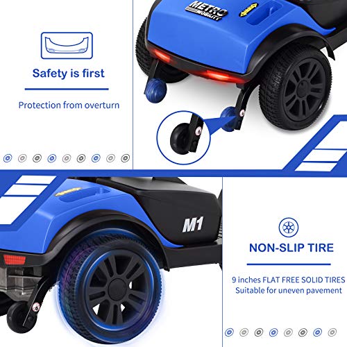 image for METRO MOBLITY HEINSY 4 Wheel Compact Travel Electric Power Mobility Sc