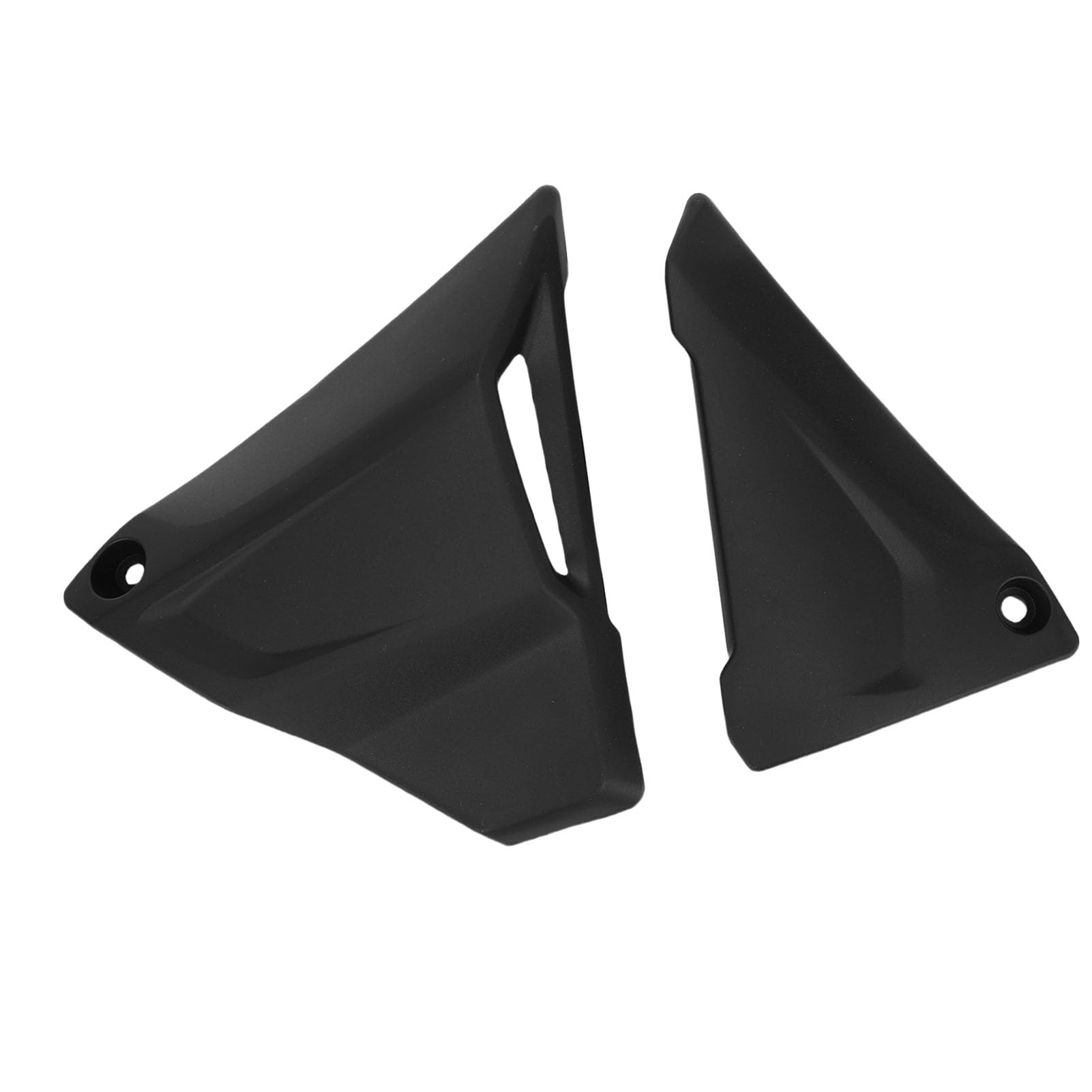 CHICIRIS Cache-batterie Latéral pour Moto, Paire de Remplacement Gauche/droite pour R1200GS K50 R1250GS K51, avec Trous Pré-percés et Revêtement Résistant aux (BLACK)