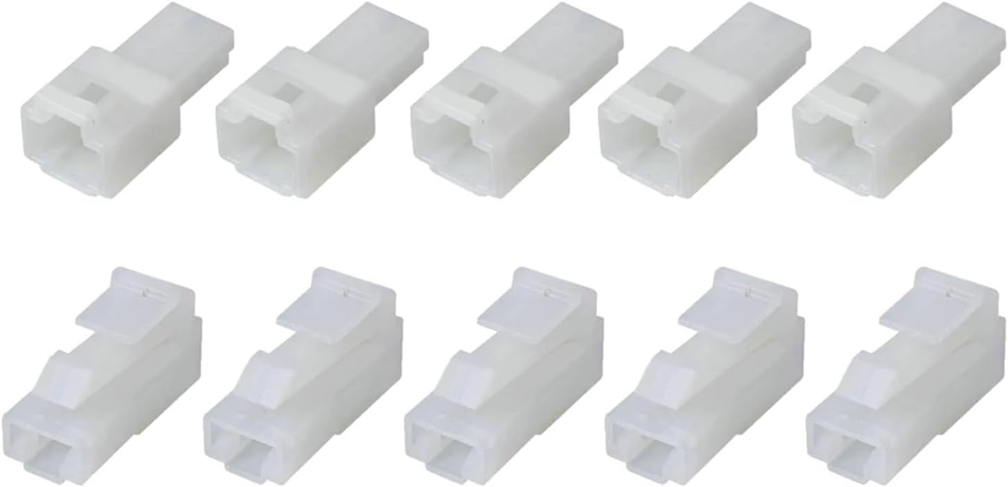 5 Sets 1 Pin Male/Female Set of Wiring Harness Waterproof Jacket Car Connector with Terminal DJ7011A-6.3-11/21 1P Connector