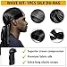 Goiple 360 Wave Shampoo Wave Pomade Strong Hold 360 Training Hair Cream, Wave Butter for Men Pocket Palm Brush Curved Brush Silky Durags for Men Extra Long Tails Wave Brush Wave Cap Set