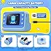 HiMont Kids Camera Instant Print, 1080P HD Instant Print Camera for Kids with 3 Rolls Print Paper & 32GB Card, Selfie Digital Camera for Kid, Ideal Kid Toys Gifts for Boys & Girls Age 3-14 (Blue)
