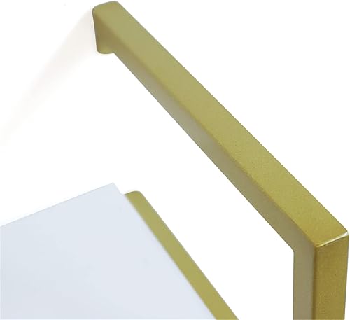 Miniatura 9 de Eapmic Estantes flotantes de pared de 3 niveles de 24 pulgadas, almacenamiento de pared, libro de decoración abierto para sala de estar, comedor