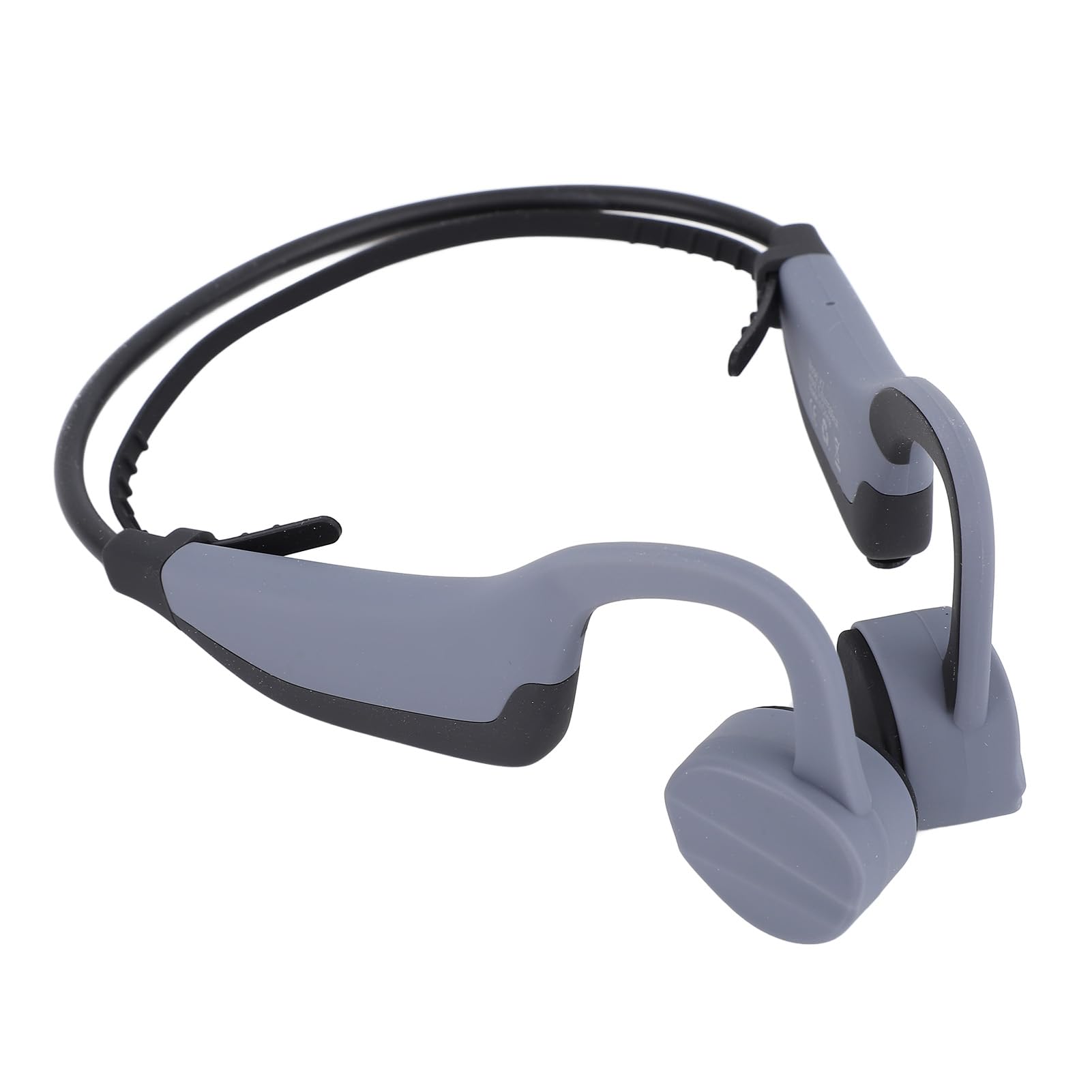 Auriculares de Conducción ósea Calidad de Sonido Clara IPX8 Auriculares Deportivos Inalámbricos Resistentes Al Agua para Actividades Al Aire Libre (Gris)