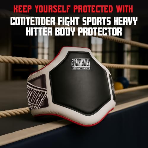 Contender Fight Sports Heavy Hitter Boxing Body Protector PBP Black/White by Contender Fight Sports - Image 2