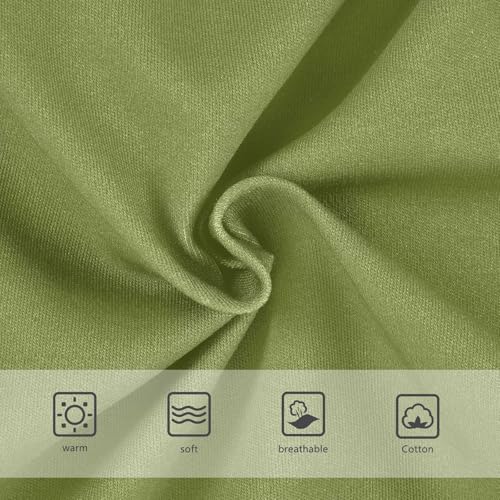 Joisal Toddler Girls Underwear 2t Cotton Cute Panties Girl Florals Kids Undies Briefs Moss Green3