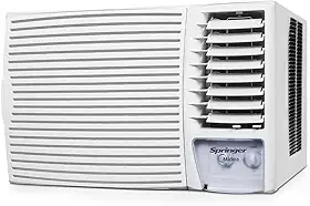 Ar Condicionado Janela Springer Midea 12000 BTU/h Frio Mecânico MCK125BB - 220 Volts