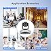 TOALLIN Wireless PTZ Conference Room Camera, 3X Optical Zoom Streaming Camera, 1080P Full HD Wireless Webcam for Video Conferencing/Live Streaming/Church Services Worship/Online Education