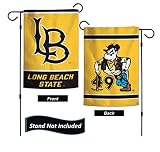 Long Beach State 49ers Garden Flag 12.5x18 Double Sided, Licensed by Wincraft