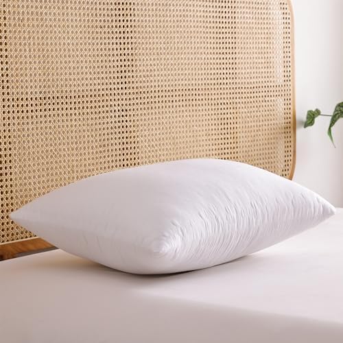 Shatex Extra Firm Pillow Queen Size 28 x 20 inch, Bed