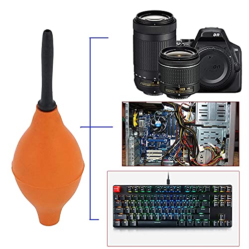 Image of Universal Professional Rubber Air Blower Pump Dust Cleaner 1 Pcs Dust Remover Rubber Air Blower Pump Cleaner for Cameras, Keyboard, Watch, Computer Laptop Screen Duster Ear Mold Dust Cleaner