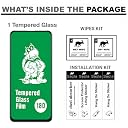 Saola 18D Full Screen Protector Tempered Glass With Inbuilt Airbag Borders For Realme 8 5G (Pack Of 1) With Free Installation Kit. Full Screen Coverage - 6.5 Inch gallery image