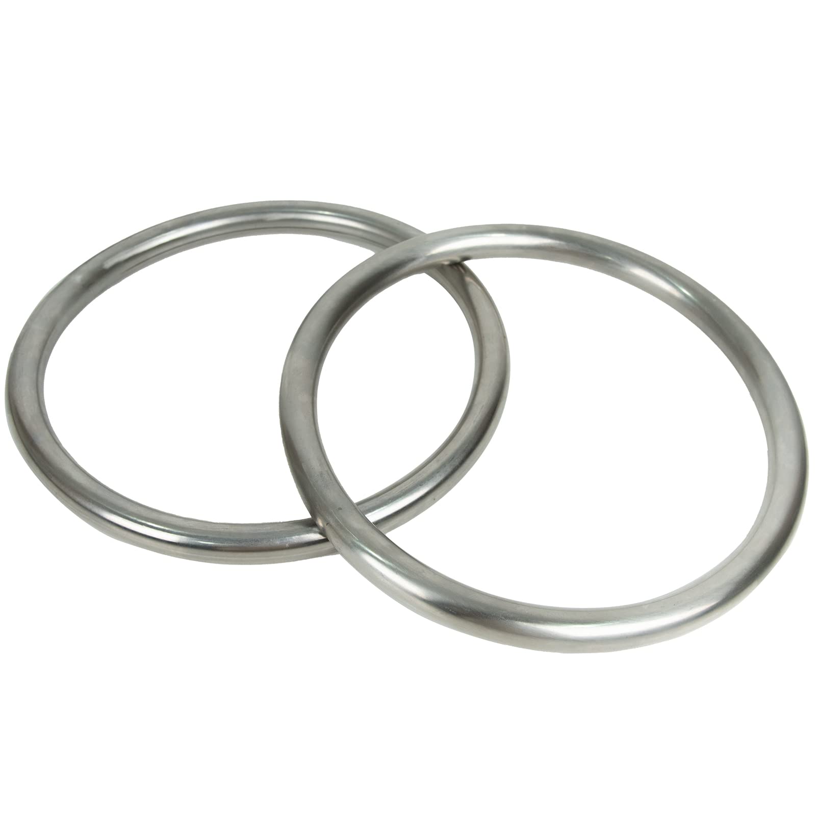 Tongcamo Wing Chun Ring Yewen Sau Sticky Hand Strength Training 2 Pack Martial Arts Training Equipment Kung Fu Stainless Steel — image 1