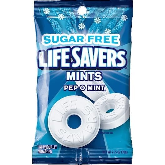 Lifesaver Mint Variety Pack of 4-2 of Each - Pep O Mint and Wint O Green - Individually Wrapped - Enjoy Anywhere and Anytime - image 4