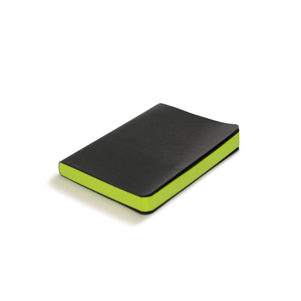PaintBox Series Black and Green Plain Notebook