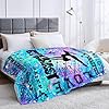 Gymnastics Blanket Gifts for Girls Ultra Soft Flannel Gymnastics Throw Blankets Gymnast Lovers Merch Stuff Gifts for Kids Adults 60"X50" #4